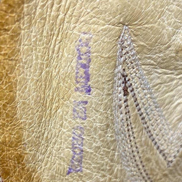 Vintage Men's Pre-Owned Exotic Python Snake Cowboy Boots, Made in Mexico, Sz. 10 - Picture 9 of 10